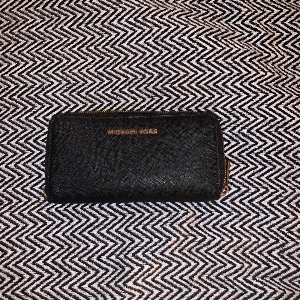 Mk black wallet